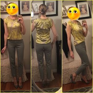 Gorgeous silky blouse by The Limited.